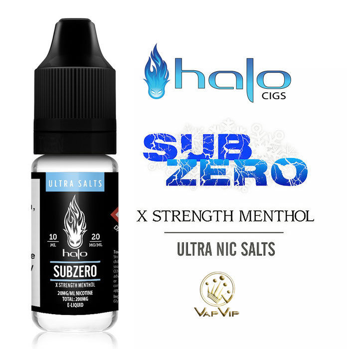 Subzero Nic Salts By Halo available in Spain